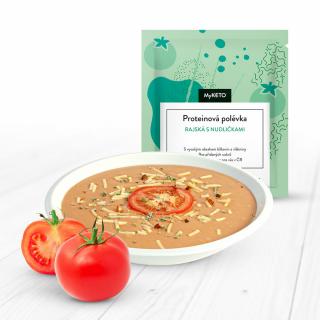 MyKETO Proteinová polévka rajská s nudličkami Zvolte variantu: 1x40 g