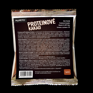 MyKETO Proteinové kakao Zvolte variantu: 20 g, jedna porce