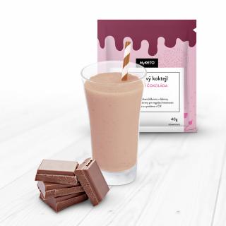 MyKETO Proteinový koktejl s příchutí čokoláda Zvolte variantu: 1x40g