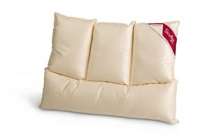 Zdravotní vlněný polštář Besky Premium Varianta: set Premium: zdravotní polštář 60×45 cm + povlečení ze 100% biobavlny v barvě šampaňské béžové 60×45…