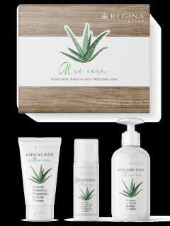 Dárková sada Aloe vera: Krém na ruce | Micelární voda | Denní krém
