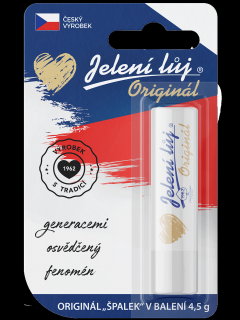 Jelení lůj | Originál (Klasický balzám "Špalek") - Ochrana, komfort a regenerace (4.5g)