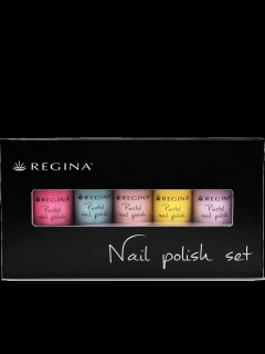 Pastel Nail Polish Set | Lak na nehty | Svěží letní odstíny | Profesionální vzhled | 5x 4 ml