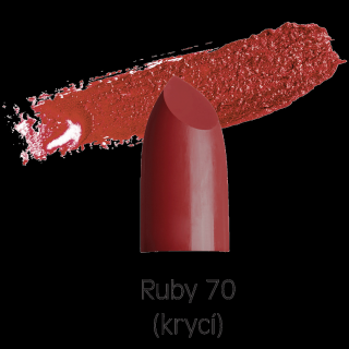 Rtěnka OLD LOVE 1954 | Česká klasika v novém hávu | Elegantní hravé odstíny Odstín: Ruby 70