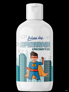 Sprchový gel | Superhrdina - Dětská kosmetika s vůní a příchutí Bubble Gum
