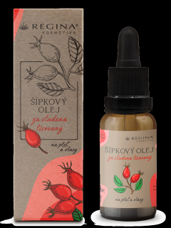 Za studena lisovaný Šípkový olej na pleť a vlasy (20 ml)