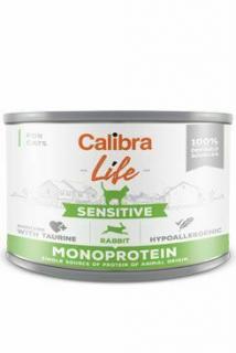 Calibra Cat konz. Sensitive králík 200g