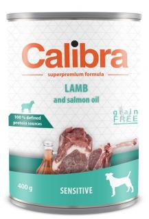 Calibra Dog konz. Sensitive jehněčí 400g