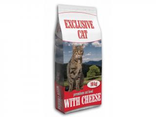 EXCLUSIVE CAT SÝR - z drůbežího masa a ryb| venkovním a vnitřním kočkám Hmotnost: 1 kg
