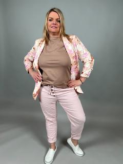 Kalhoty na gumu ELIZA Barva: Růžová