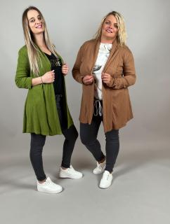 Kardigan MELISA Barva: Hnědá