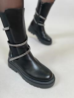 Kotníkové boty MITCH/BLACK Velikost: 37