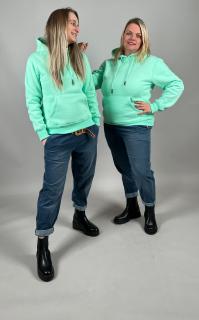 Mikina CARINO/MINT Velikost: 3XL