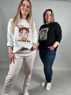 Mikina GIRL Barva: Bílá