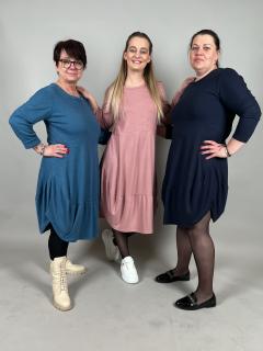 Šaty úpletové MILES Barva: Tmavě modrá