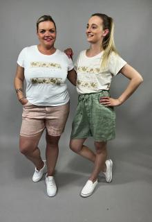 Tričko LOVER Barva: Světle hnědá