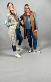 Vesta úpletová STYLLISH Barva: Antracit