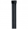 PILCLIP sloupek ANTRACIT RAL 7016 Zn + PVC s montážní lištou 1700/48/1,5mm