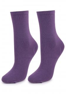 Bavlněné dámské ponožky FORTE 58 INTENSE PRUGNA, ONE-SIZE (univerzální)