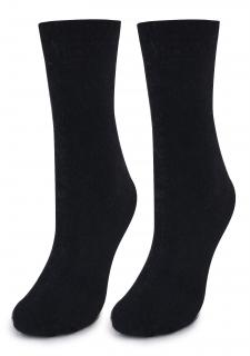 Bavlněné ponožky N72 BLACK, 35/39
