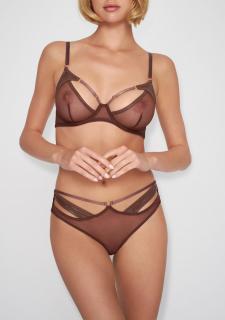 Podprsenka z tylu BROWN SAND POUPEE MARILYN CHOCOLATE, 70F