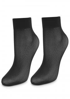 Síťované ponožky FORTE 32 BLACK, ONE-SIZE (univerzální)