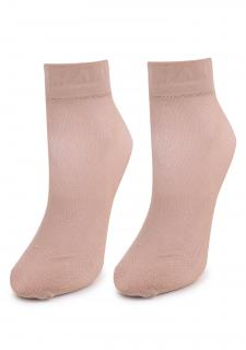 Síťované ponožky FORTE 32 VISONE, ONE-SIZE (univerzální)