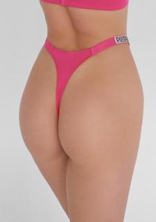 Tanga zdobená kamínky MON BIJOU SECRET POUPEE MARILYN PINK, L