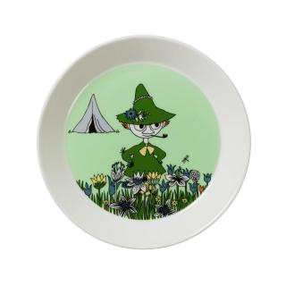 Talíř Moomin Snufkin Arabia 19 cm zelený