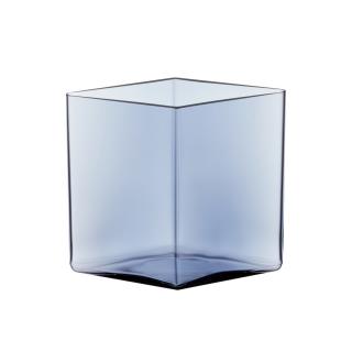 Váza Ruutu iittala 20,5x18 cm šedomodrá