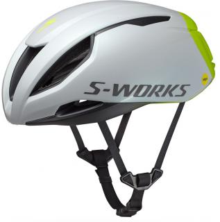 Cyklistická helma Specialized S-Works Evade III  Hyper dove grey Velikost helmy: S, Obvod hlavy: 51-56cm