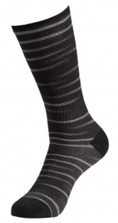Cyklistické ponožky Specialized Soft Air Tall  Black Mirage Velikost: L (EU 43-45)