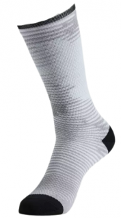 Cyklistické ponožky Specialized Soft Air Tall  Silver Blur Velikost: L (EU 43-45)