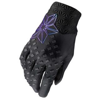 Cyklistické rukavice Supacaz Galactic  Černá / duhová Velikost: L