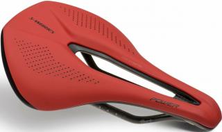 Cyklistické sedlo Specialized S-Works Power červené  Carbon Šířka: 143 mm, Typ: Power