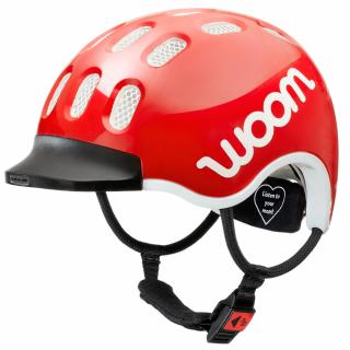 Dětská helma na kolo Woom  Červená / red Velikost: M (53-56cm)