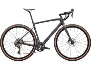 Gravel kolo Specialized Diverge Sport Carbon 2024  SATIN CARBON/BLUE ONYX Barva kola: SATIN CARBON/BLUE ONYX, Velikost kola: 54, Modelový rok: 2024