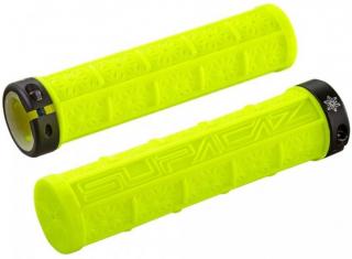 Gripy Supacaz Grizips  Neon Yellow Clear