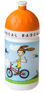 láhev na dětské kolo Rascal oranžová  Oranžová / 500ml