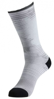 Letní cyklistické ponožky Specialized Soft Air Tall  Silver Blur Velikost: M (EU 40-42)