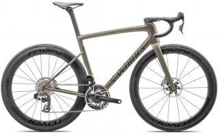 Silniční kolo Specialized S-Works Tarmac SL8 RED AXS  Gloss Cypress Metallic / Magenta Gold / Satin Black Barva kola: Gloss Cypress Metallic / Magenta…