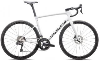 Silniční kolo Specialized Tarmac SL8 Expert Di2 2025  Gloss White / Black Metallic Barva kola: Gloss White / Black Metallic, Velikost kola: 56,…