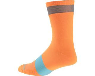 Specialized Reflect Tall Neon Socks Orange Velikost: S (EU 36-39)
