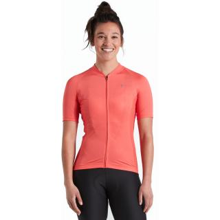 Specialized SL Solid Jersey SS wmn  Vivid Coral Velikost: L