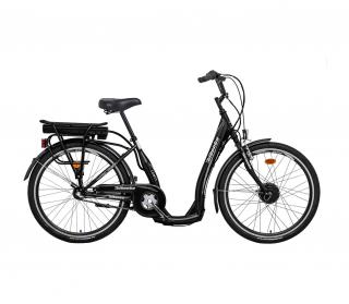senior elektrokolo Liberty e-COMFY 36V barva: antracit, baterie Li-ion: 10,4Ah, Dojezd 15-40 km, vidlice: pevná