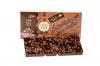 Čokoláda hořká 75% s KAKAOVÝMI BOBY, 45 g, Čokoládovna Troubelice