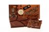 Čokoláda mléčná 51% s KÁVOVÝMI ZRNY, 45 g, Čokoládovna Troubelice