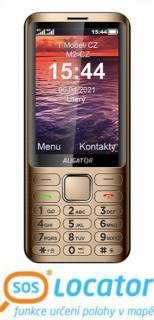 ALIGATOR D950 Dual sim zlatý