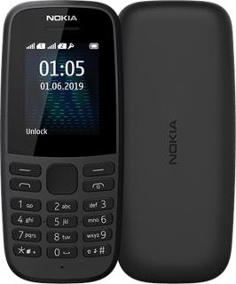 Nokia 105 Dual Sim  Black
