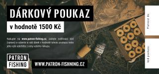 Dárkový poukaz 1500,-Kč Patron-Fishing